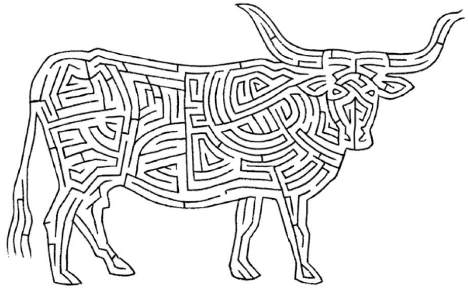 Labyrinthe vache